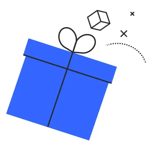 プレゼントボックスのイラスト