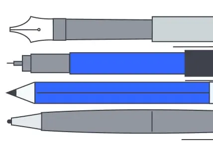 ペンのイラスト